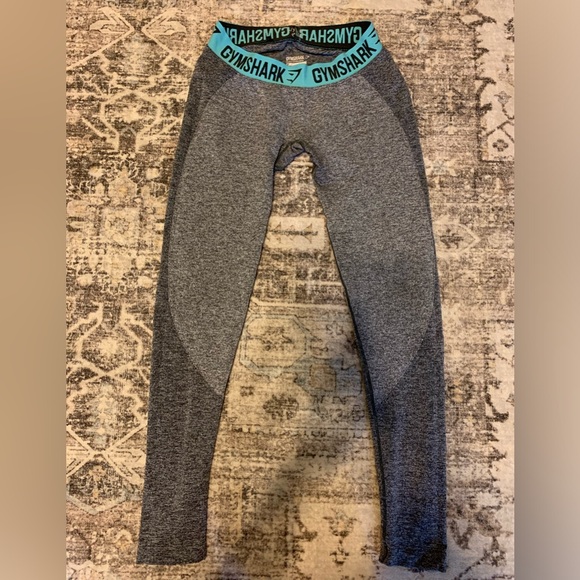 Gymshark Flex Leggings in Charcoal size medium - Picture 3 of 7